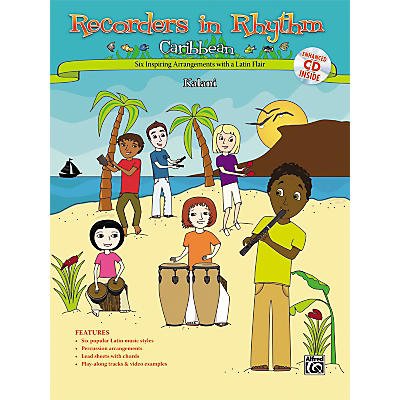 Alfred Recorders in Rhythm: Caribbean (Book/CD)