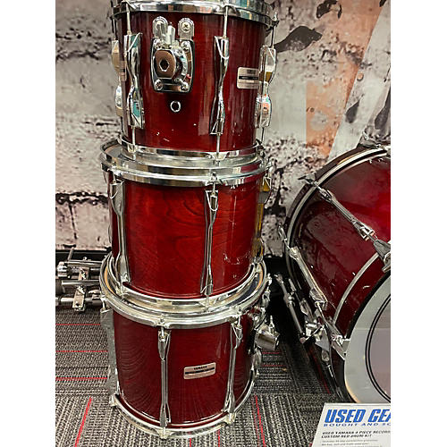 Yamaha Recording Custom Drum Kit Red