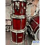Used Yamaha Recording Custom Drum Kit Red