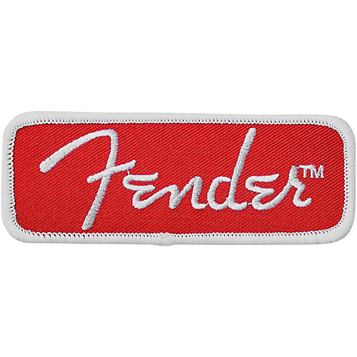 Rectangle Logo Patch, Red