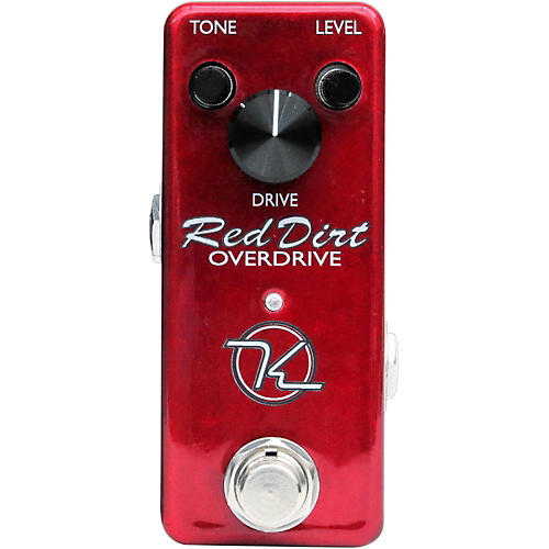 Red Dirt Mini Overdrive Guitar Effects Pedal