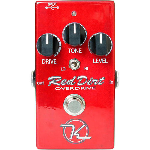 Red Dirt Overdrive Guitar Effects Pedal