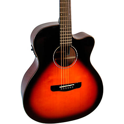 Merida Red Fox Imperial Series Grand Auditorium Acoustic-Electric Guitar