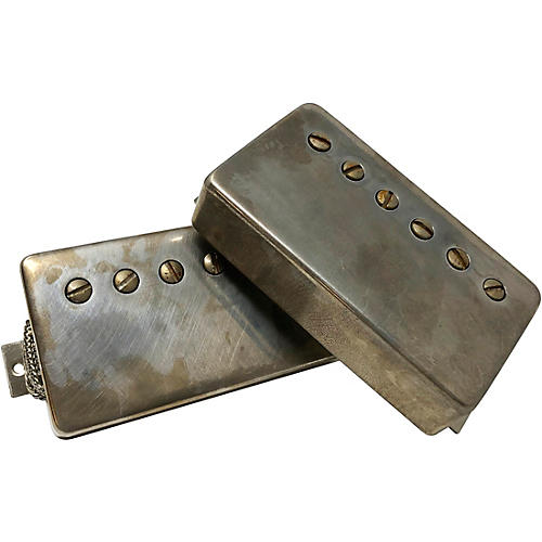 Red Headed Stepchild Humbucker Set - 1959 Spec Aged Nickel Plated Covers