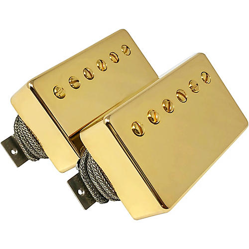 Red Headed Stepchild Humbucker Set - 1959 Spec Gold Plated Covers
