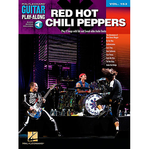 Red Hot Chili Peppers Guitar Play-Along Volume 153 Book/Audio Online
