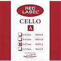 Super Sensitive Red Label Cello A String 1/21/2