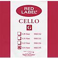 Super Sensitive Red Label Cello G String 4/43/4