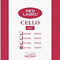 Super Sensitive Red Label Cello String Set 1/23/4