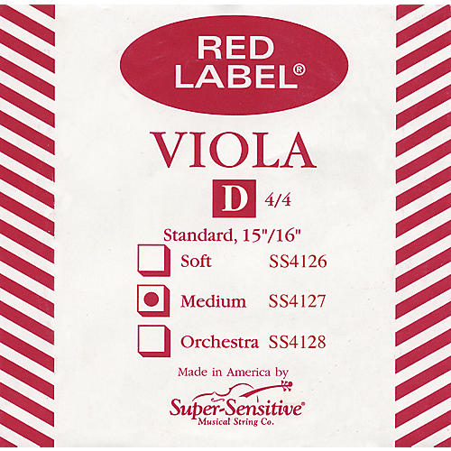 Red Label Full Viola D String