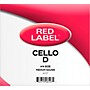 Super Sensitive Red Label Series Cello D String 4/4 Size, Medium