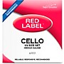 Super Sensitive Red Label Series Cello String Set 1/4 Size, Medium