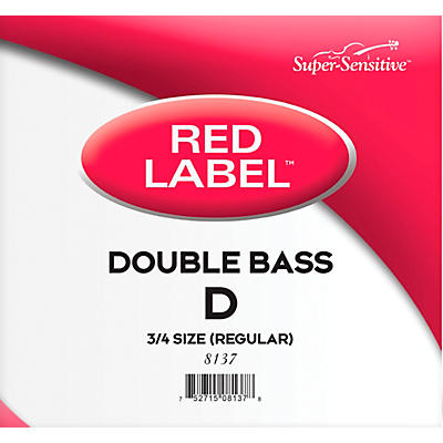 Super Sensitive Red Label Series Double Bass D String