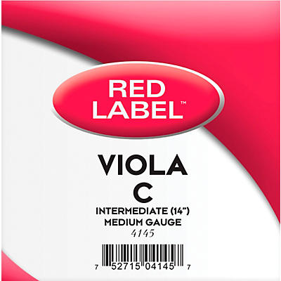Super Sensitive Red Label Series Viola C String