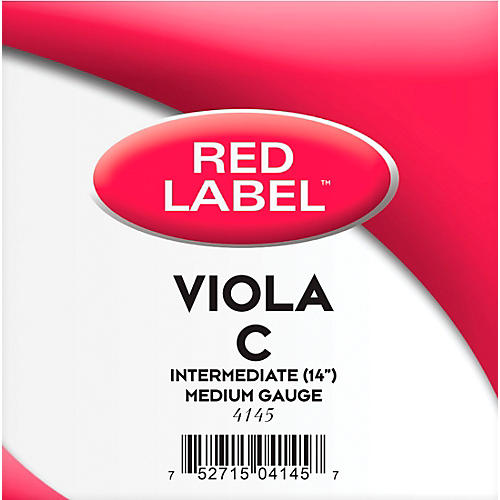 Super Sensitive Red Label Series Viola C String 14 in., Medium
