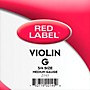 Super Sensitive Red Label Series Violin G String 3/4 Size, Medium