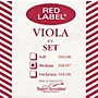 Super Sensitive Red Label Viola String Set Full