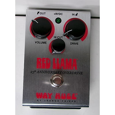 Way Huge Electronics Red Llama 25th Anniversary Effect Pedal