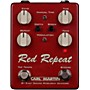 Carl Martin Red Repeat Delay Echo with Tap Tempo Pedal
