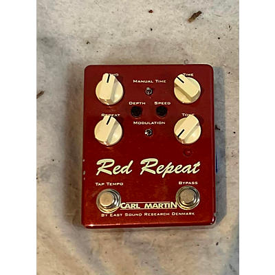 Carl Martin Red Repeat Delay Version III Effect Pedal