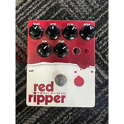 Tech 21 Red Ripper Effect Pedal
