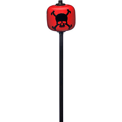 Danmar Percussion Red Skull Wood Ball Bass Drum Beater