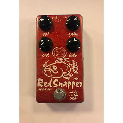 Menatone Red Snapper Overdrive Effect Pedal