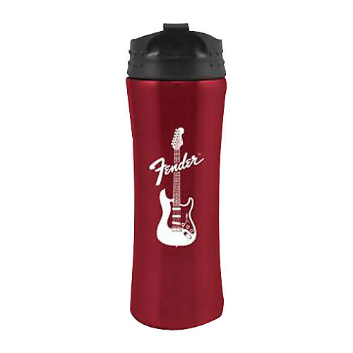 Red Stainless Steel Travel Mug