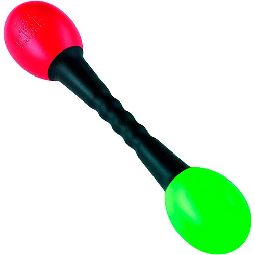 Red and Green Plastic Double Shaker