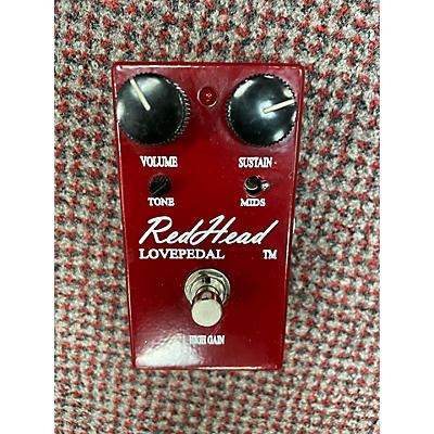 Lovepedal Redhead Effect Pedal