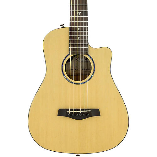 Traveler Guitar Redlands Mini Acoustic Guitar Spruce