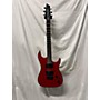 Used Godin Redline 2 Solid Body Electric Guitar Trans Red