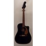 Used Fender Redondo Acoustic Electric Guitar Black