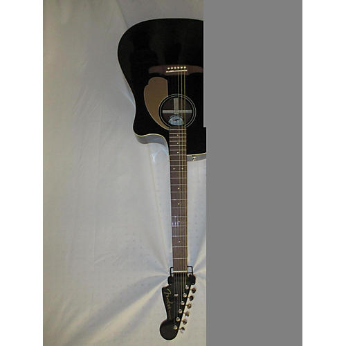 Fender Redondo Player Acoustic Electric Guitar Jetty Black