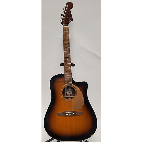 Fender Redondo Player Acoustic Electric Guitar 2 Color Sunburst