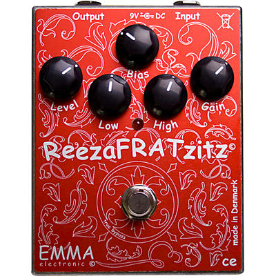 Emma Electronic ReezaFRATZzitz II Overdrive and Distortion Guitar Effects Pedal