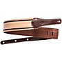 Taylor Reflections Leather Guitar Strap - Spruce Brown and Tan 2.5 in.
