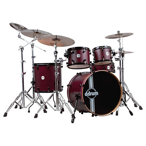 ddrum Reflex RSL 5-Piece Shell Pack Condition 1 - Mint Wine Red