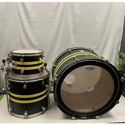 ddrum Reflex Series Drum Kit Black and Yellow
