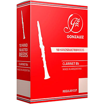 Gonzalez Regular Cut Bb Clarinet Reeds