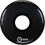 Aquarian Regulator Large Black Hole Drum Head Black 22 in.