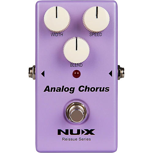 NUX Reissue Series Analog Chorus With Bucket-Brigade Circuit Effects Pedal Condition 1 - Mint Lavender