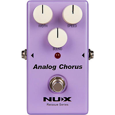 NUX Reissue Series Analog Chorus With Bucket-Brigade Circuit Guitar Effects Pedal -