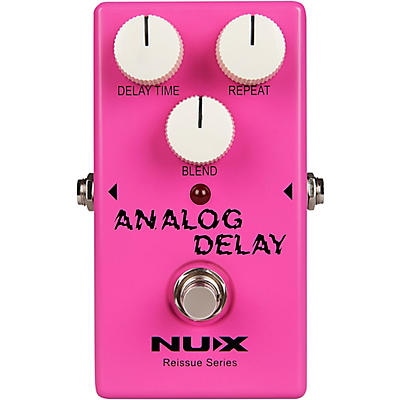 NUX Reissue Series Analog Delay with BBD Chipset Effects Pedal
