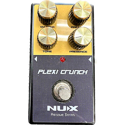 NUX Reissue Series Plexi Crunch Distortion Effects Pedal Black Effect Pedal