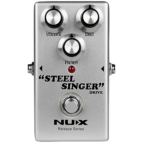 NUX Reissue Series Steel Singer Drive Effects Pedal Condition 1 - Mint Silver