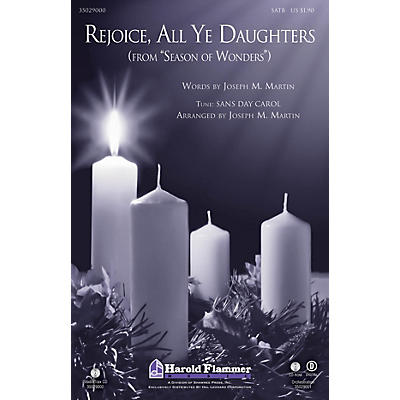 Shawnee Press Rejoice, All Ye Daughters (from Season of Wonders) ORCHESTRATION ON CD-ROM Arranged by Joseph M. Martin