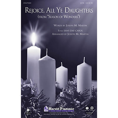 Shawnee Press Rejoice, All Ye Daughters (from Season of Wonders) Studiotrax CD Arranged by Joseph M. Martin