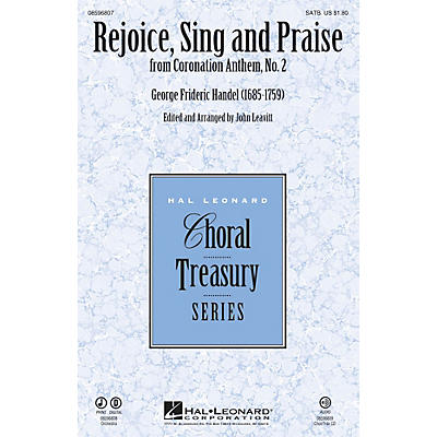 Hal Leonard Rejoice, Sing and Praise (from Coronation Anthem, No. 2) CHOIRTRAX CD Arranged by John Leavitt