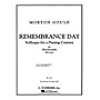G. Schirmer Remembrance Day - Full Score Concert Band